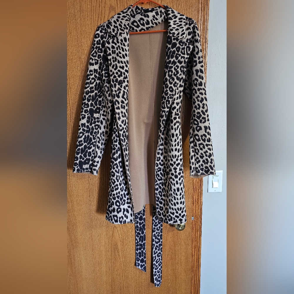 Leopard Dress Jacket